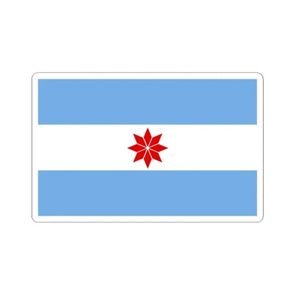 Flag of Uturuncos - STICKER Vinyl Kiss-Cut Decal 6 Inch White - The Sticker Space