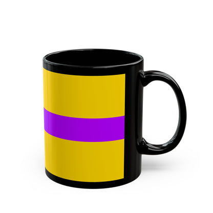 Flag of Vagharshapat Armenia - Black Coffee Mug-The Sticker Space