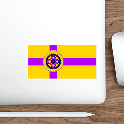 Flag of Vagharshapat Armenia STICKER Vinyl Die-Cut Decal-The Sticker Space