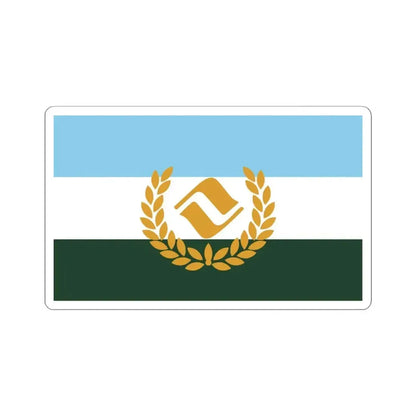 Flag of Vail Colorado (United States) STICKER Vinyl Kiss-Cut Decal 4 Inch White - The Sticker Space