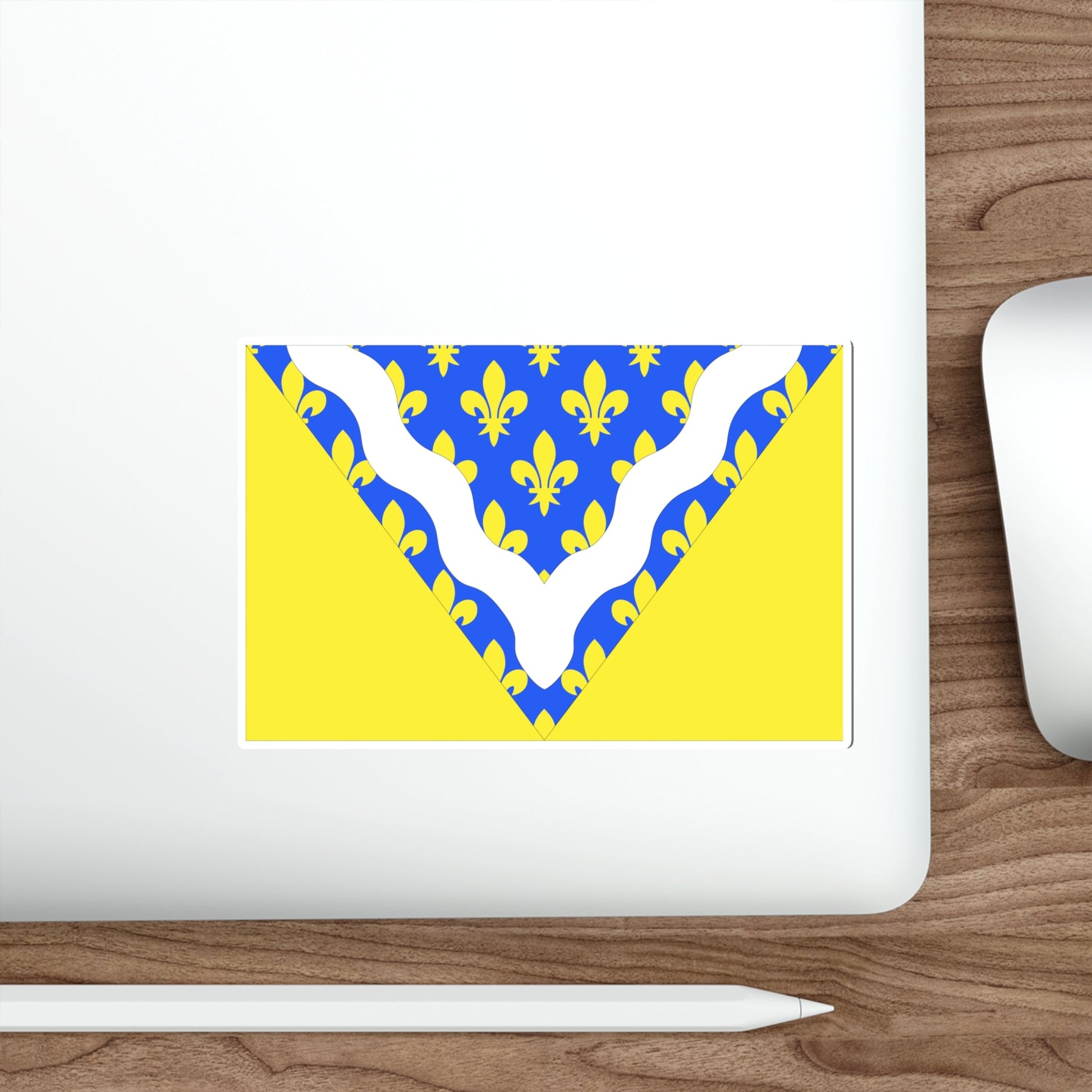 Flag of Val de Marne France 2 STICKER Vinyl Die-Cut Decal-The Sticker Space