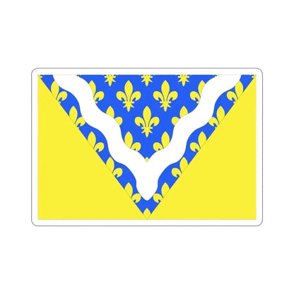 Flag of Val de Marne France 2 STICKER Vinyl Die-Cut Decal 3 Inch - The Sticker Space
