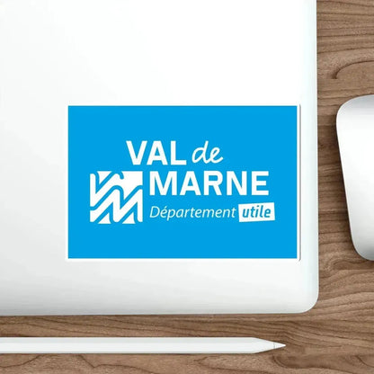 Flag of Val de Marne France STICKER Vinyl Die-Cut Decal - The Sticker Space