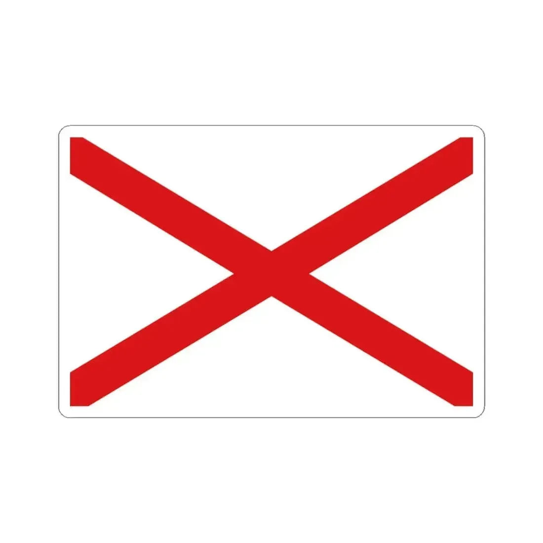 Flag of Valdivia Chile (Chile) STICKER Vinyl Kiss-Cut Decal 3 Inch White - The Sticker Space