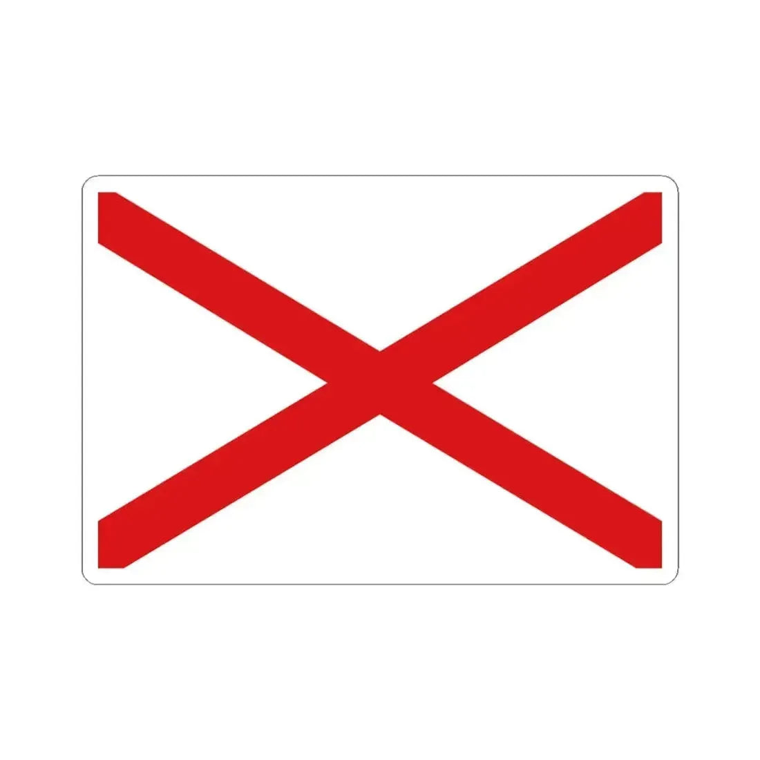 Flag of Valdivia Chile (Chile) STICKER Vinyl Kiss-Cut Decal 4 Inch White - The Sticker Space