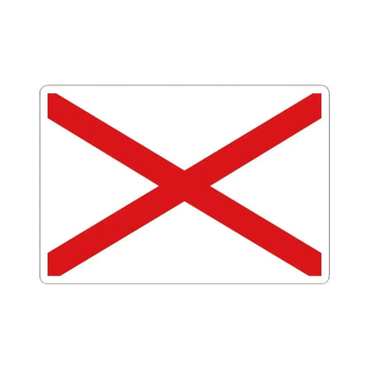 Flag of Valdivia Chile (Chile) STICKER Vinyl Kiss-Cut Decal 4 Inch White - The Sticker Space