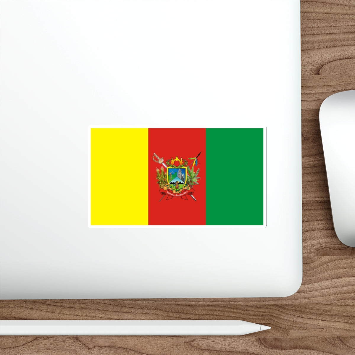 Flag of Valencia Venezuela STICKER Vinyl Die-Cut Decal-The Sticker Space