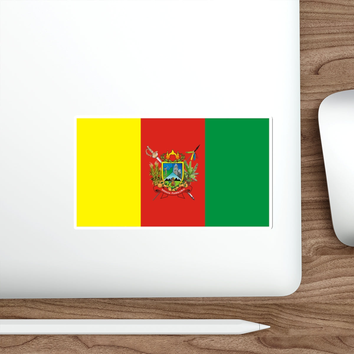 Flag of Valencia Venezuela STICKER Vinyl Die-Cut Decal-The Sticker Space