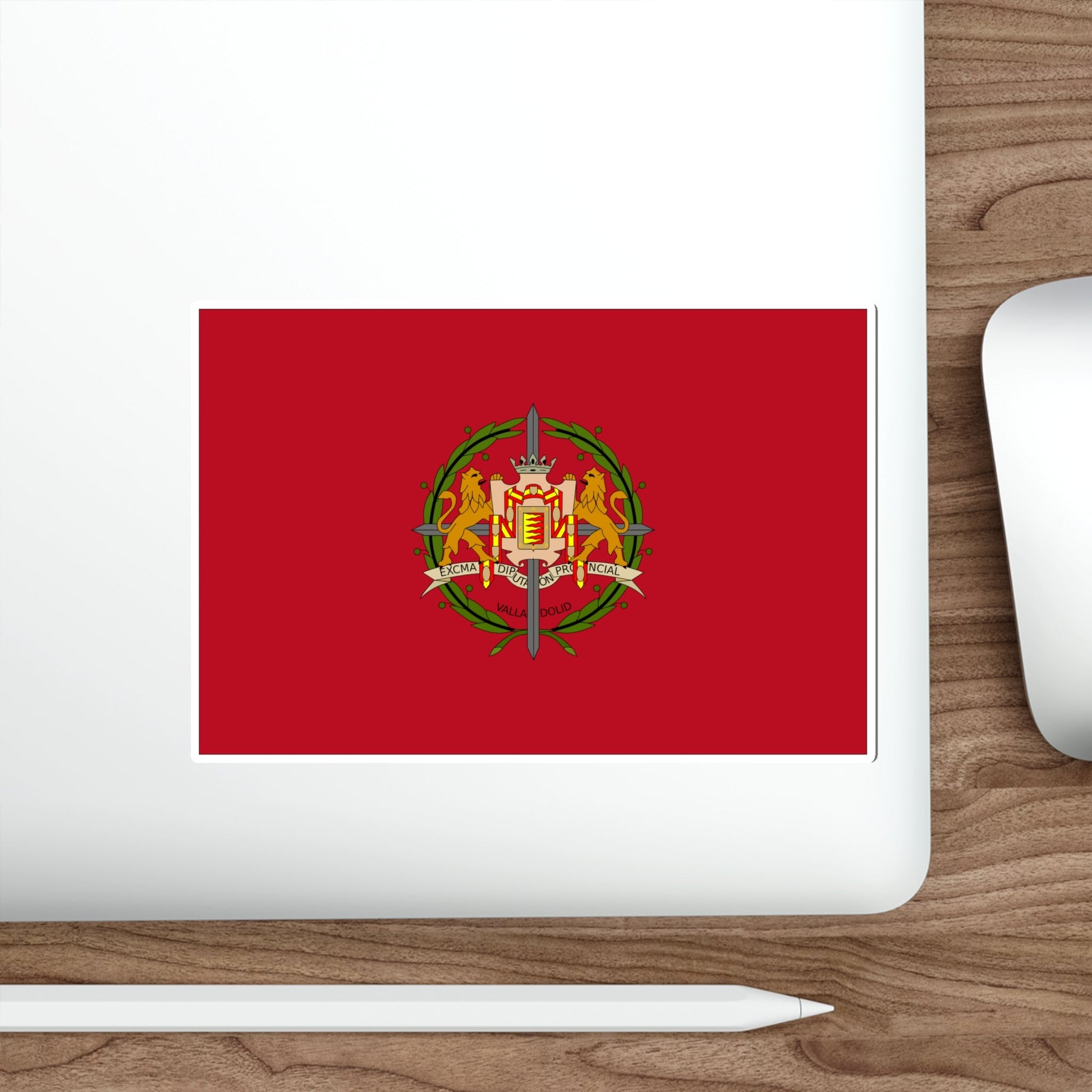 Flag of Valladolid Spain STICKER Vinyl Die-Cut Decal-The Sticker Space