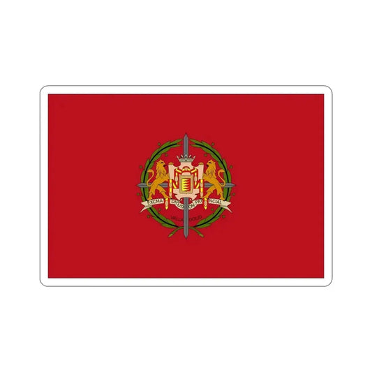 Flag of Valladolid Spain STICKER Vinyl Die-Cut Decal 6 Inch - The Sticker Space