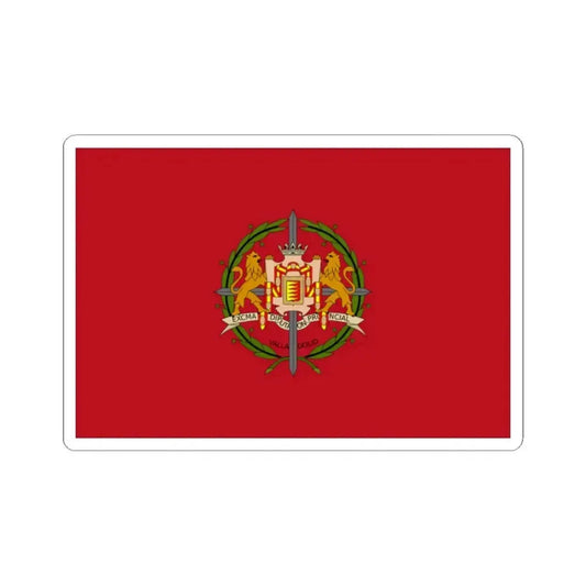 Flag of Valladolid Spain - STICKER Vinyl Kiss-Cut Decal 2 Inch White - The Sticker Space