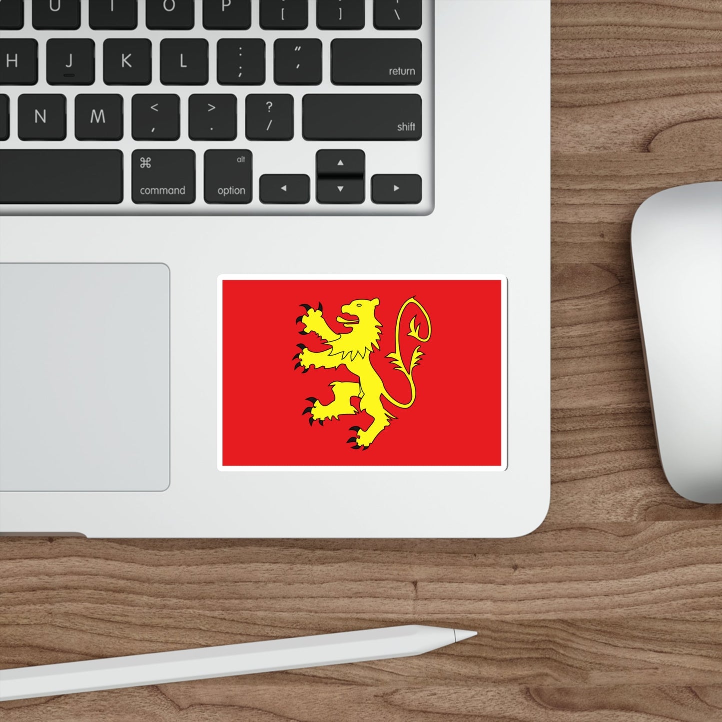 Flag of Valletta Malta STICKER Vinyl Die-Cut Decal-The Sticker Space