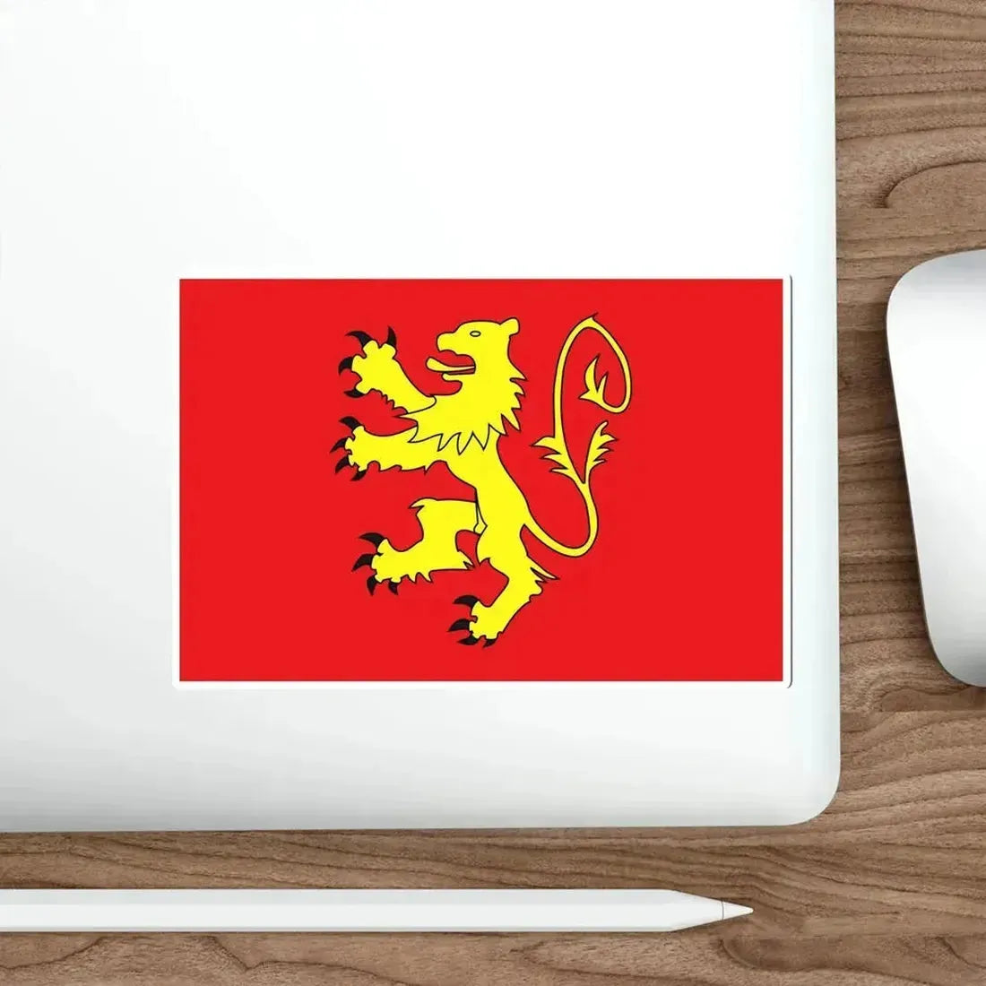 Flag of Valletta Malta STICKER Vinyl Die-Cut Decal - The Sticker Space