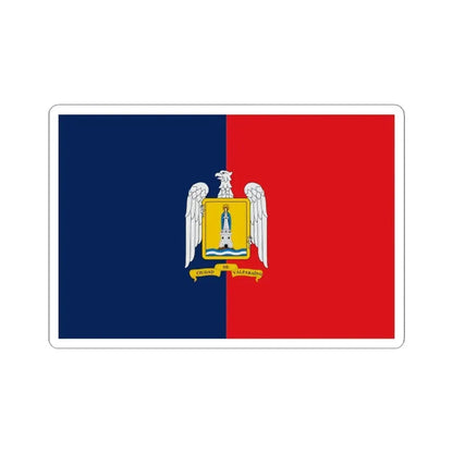 Flag of Valparaiso Chile (Chile) STICKER Vinyl Kiss-Cut Decal 4 Inch White - The Sticker Space