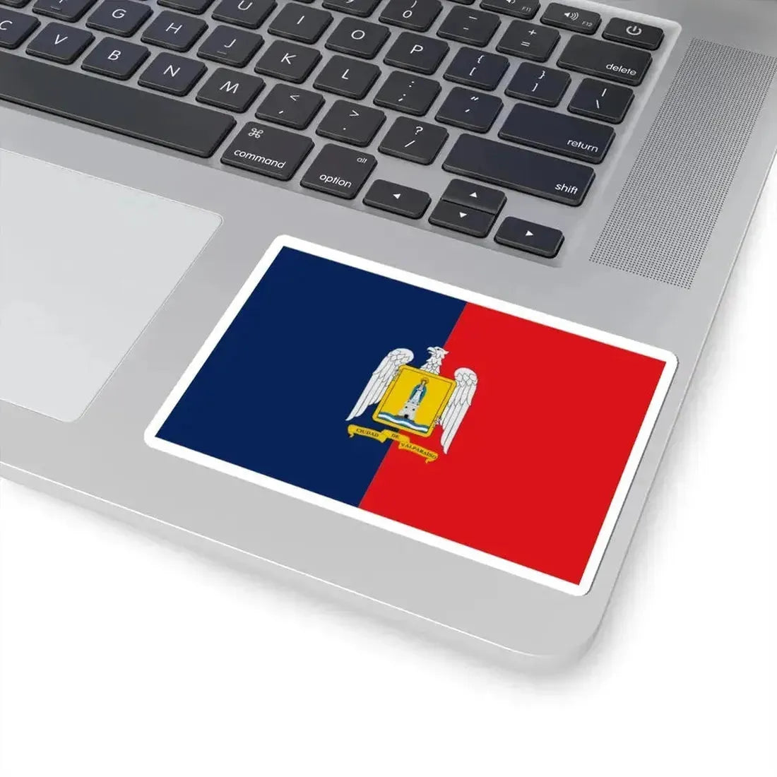 Flag of Valparaiso Chile (Chile) STICKER Vinyl Kiss-Cut Decal - The Sticker Space