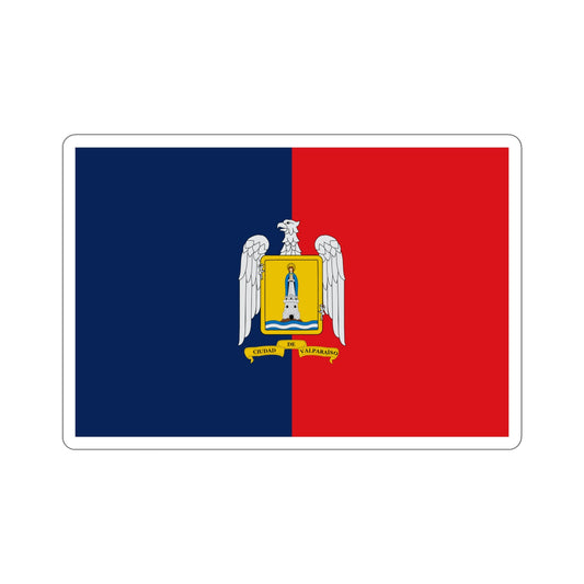 Flag of Valparaíso Chile STICKER Vinyl Die-Cut Decal-6 Inch-The Sticker Space