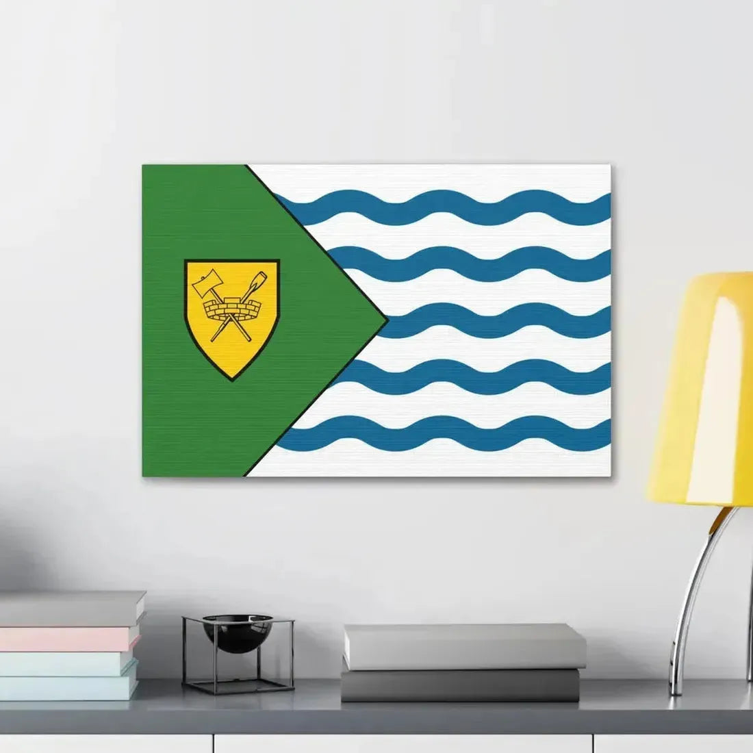 Flag of Vancouver Canada - Canvas Wall Art - The Sticker Space