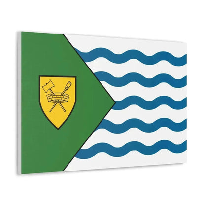 Flag of Vancouver Canada - Canvas Wall Art - The Sticker Space