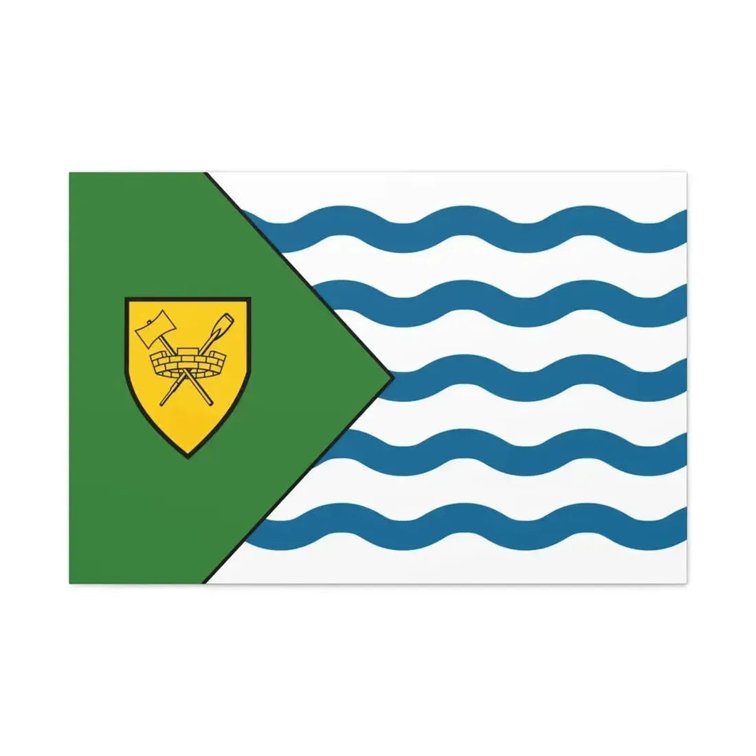 Flag of Vancouver Canada - Canvas Wall Art - The Sticker Space