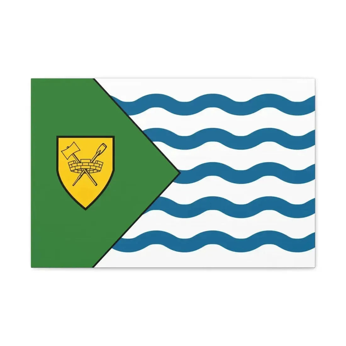 Flag of Vancouver Canada - Canvas Wall Art - The Sticker Space