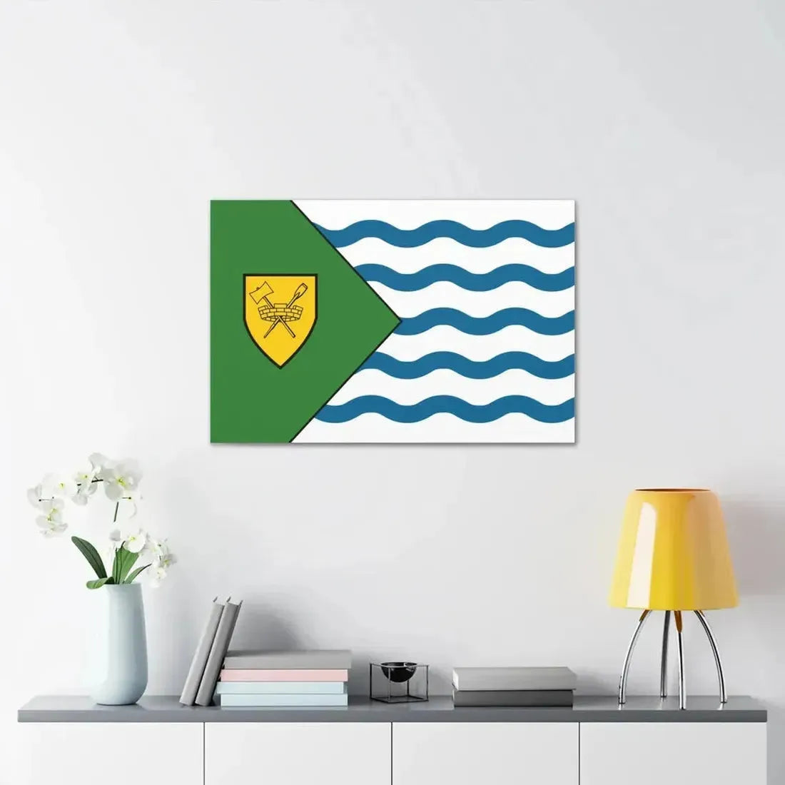 Flag of Vancouver Canada - Canvas Wall Art - The Sticker Space