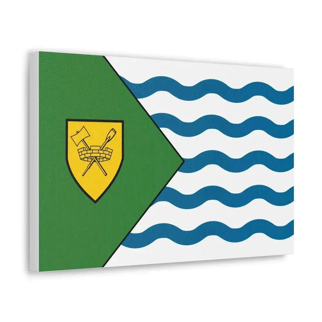 Flag of Vancouver Canada - Canvas Wall Art - The Sticker Space