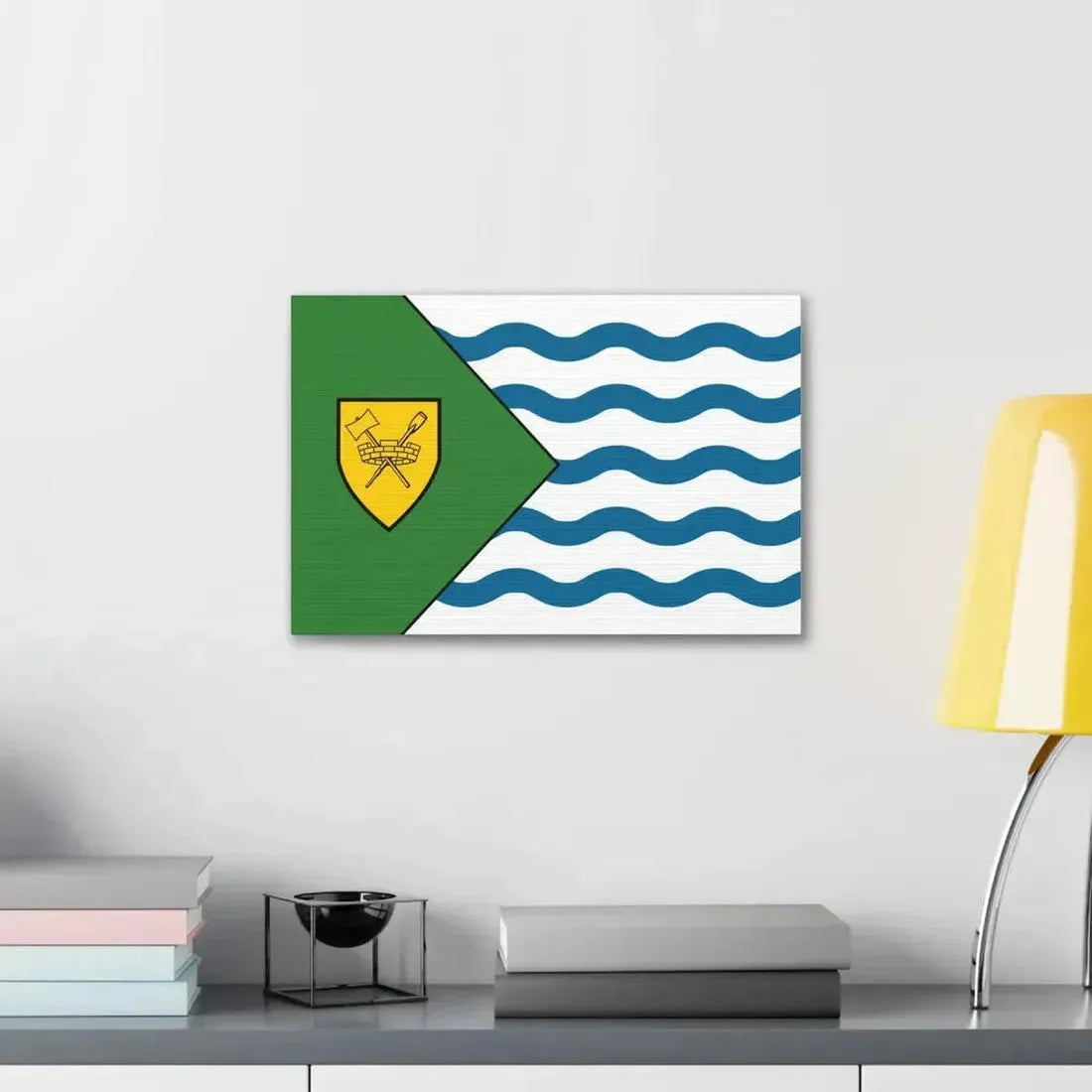 Flag of Vancouver Canada - Canvas Wall Art - The Sticker Space