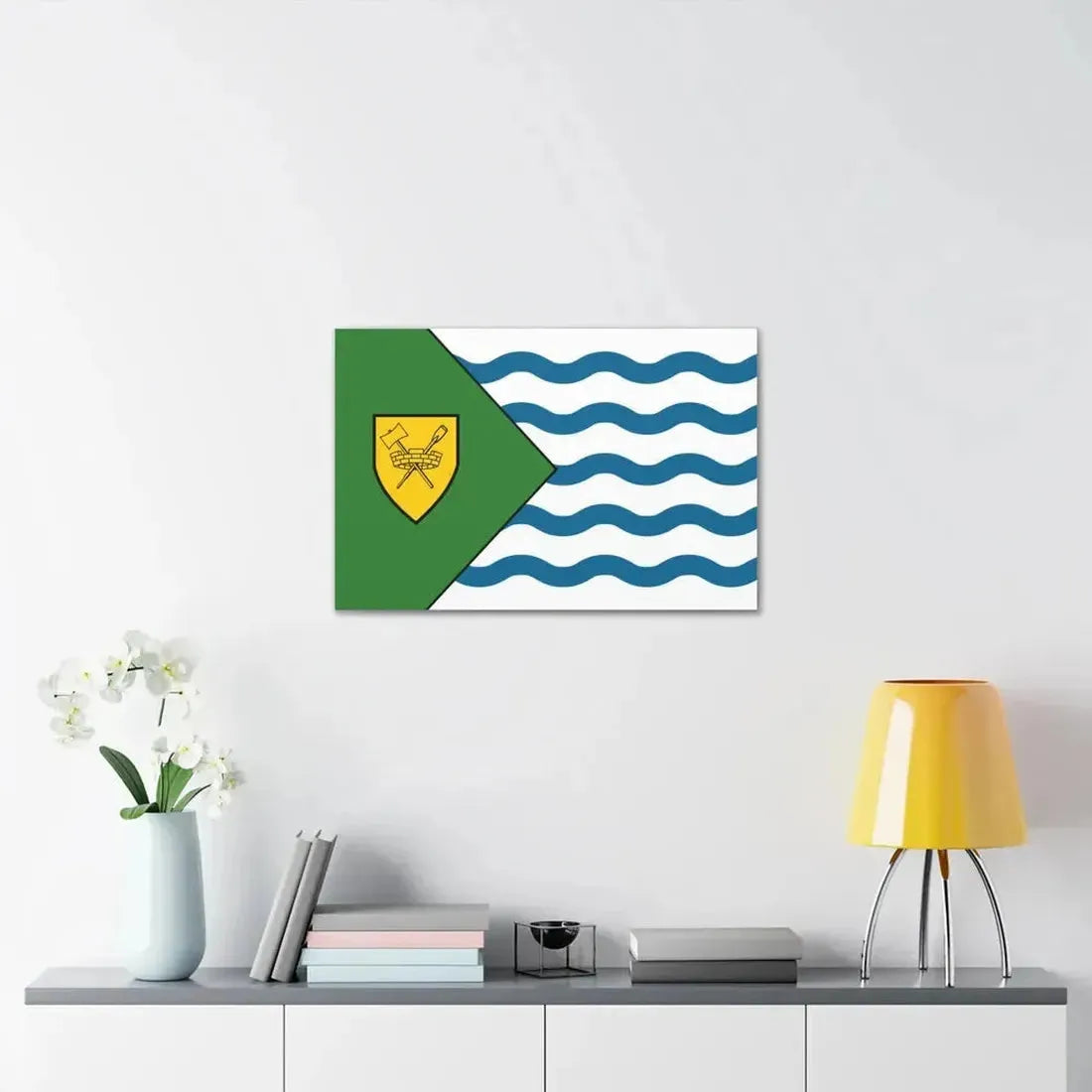 Flag of Vancouver Canada - Canvas Wall Art - The Sticker Space
