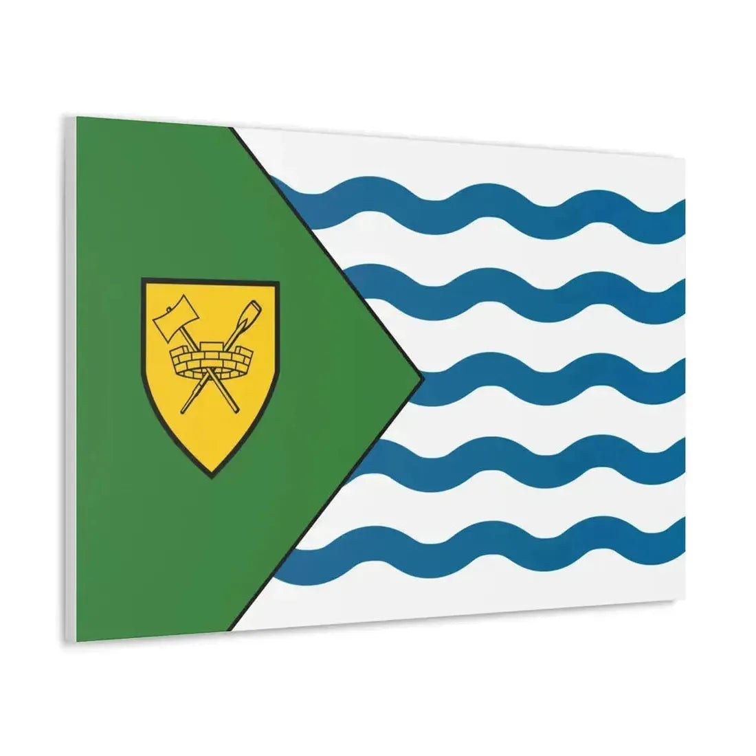 Flag of Vancouver Canada - Canvas Wall Art - The Sticker Space