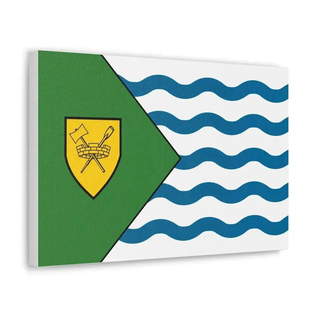 Flag of Vancouver Canada - Canvas Wall Art - The Sticker Space