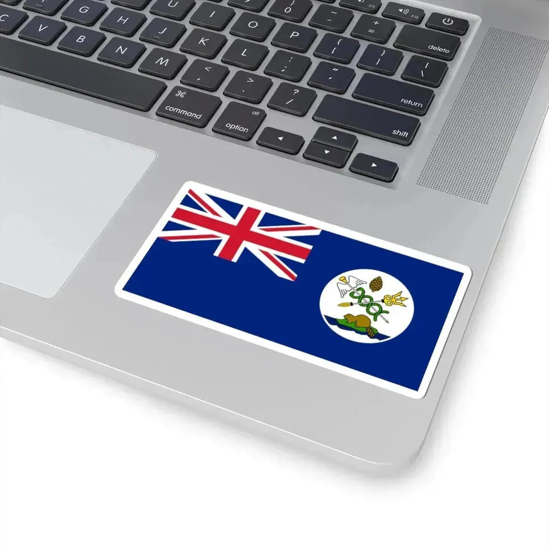 Flag of Vancouver Island (Canada) STICKER Vinyl Kiss-Cut Decal - The Sticker Space