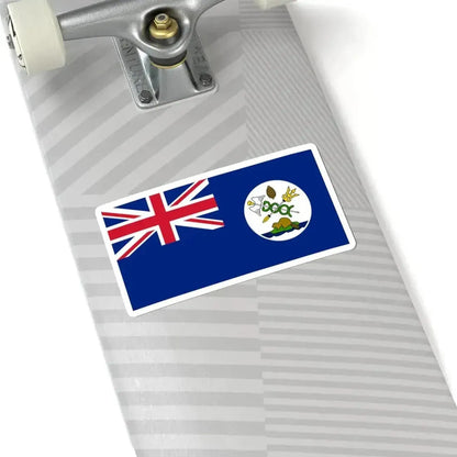 Flag of Vancouver Island (Canada) STICKER Vinyl Kiss-Cut Decal - The Sticker Space