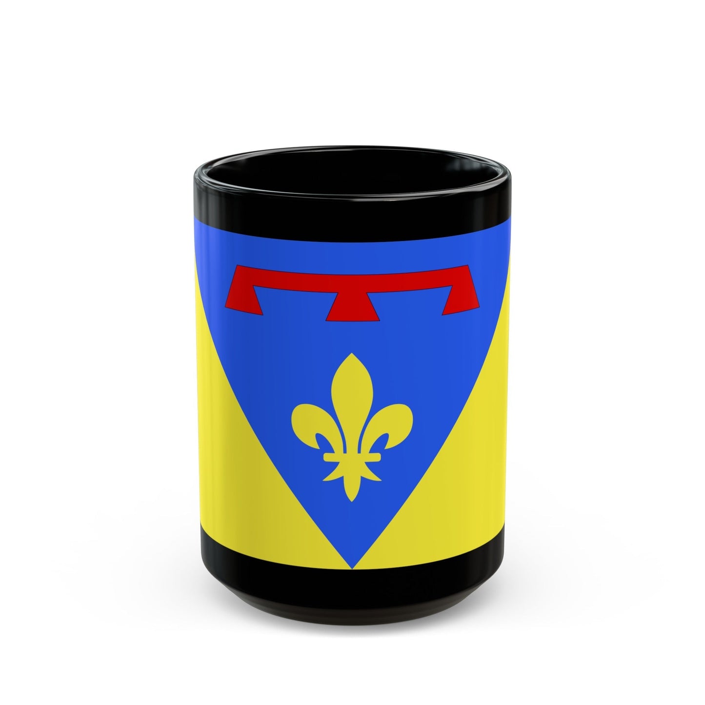 Flag of Var France 2 - Black Coffee Mug-15oz-The Sticker Space