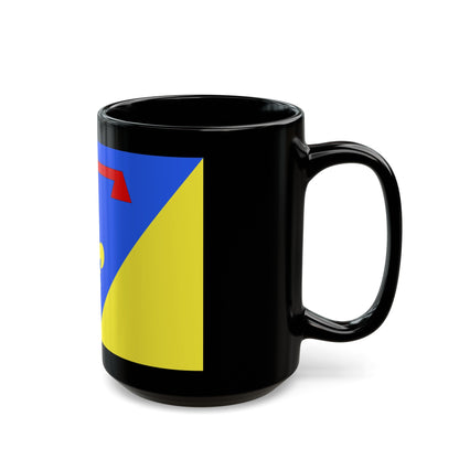 Flag of Var France 2 - Black Coffee Mug-The Sticker Space