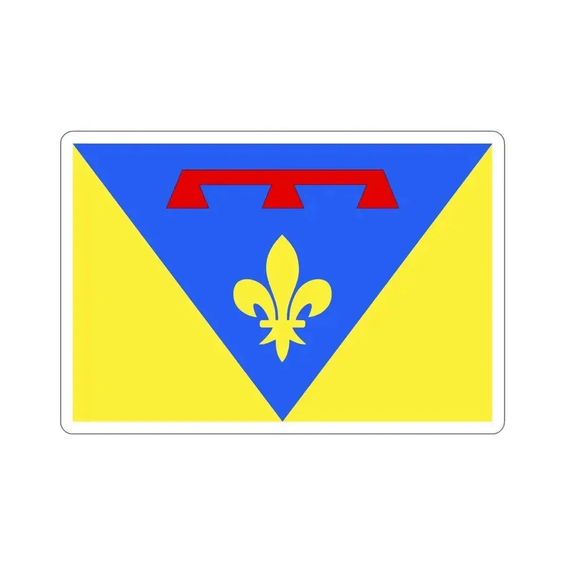 Flag of Var France 2 STICKER Vinyl Die-Cut Decal 6 Inch - The Sticker Space