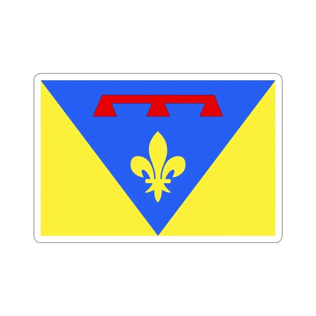 Flag of Var France 2 STICKER Vinyl Die-Cut Decal - The Sticker Space
