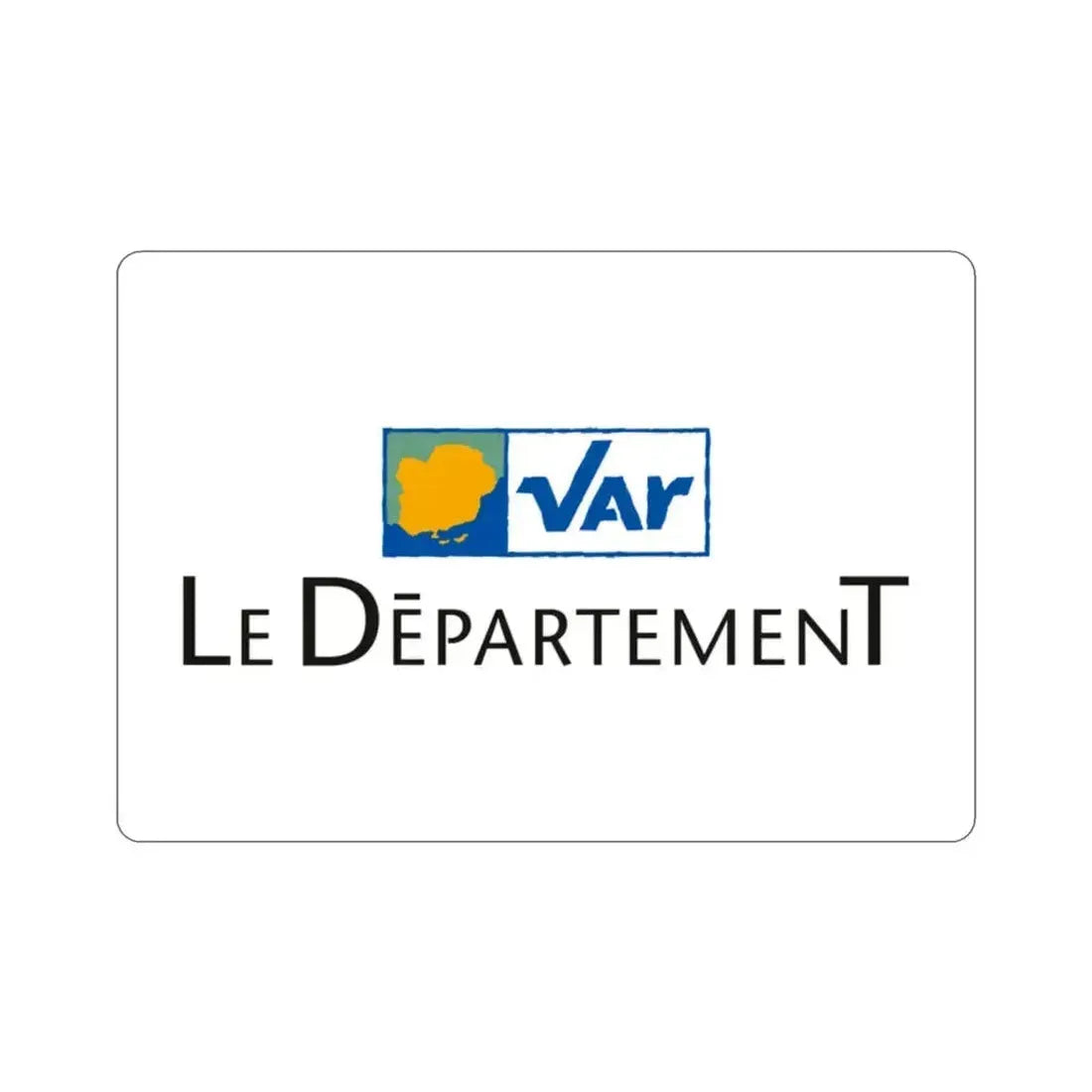 Flag of Var France STICKER Vinyl Die-Cut Decal 2 Inch - The Sticker Space