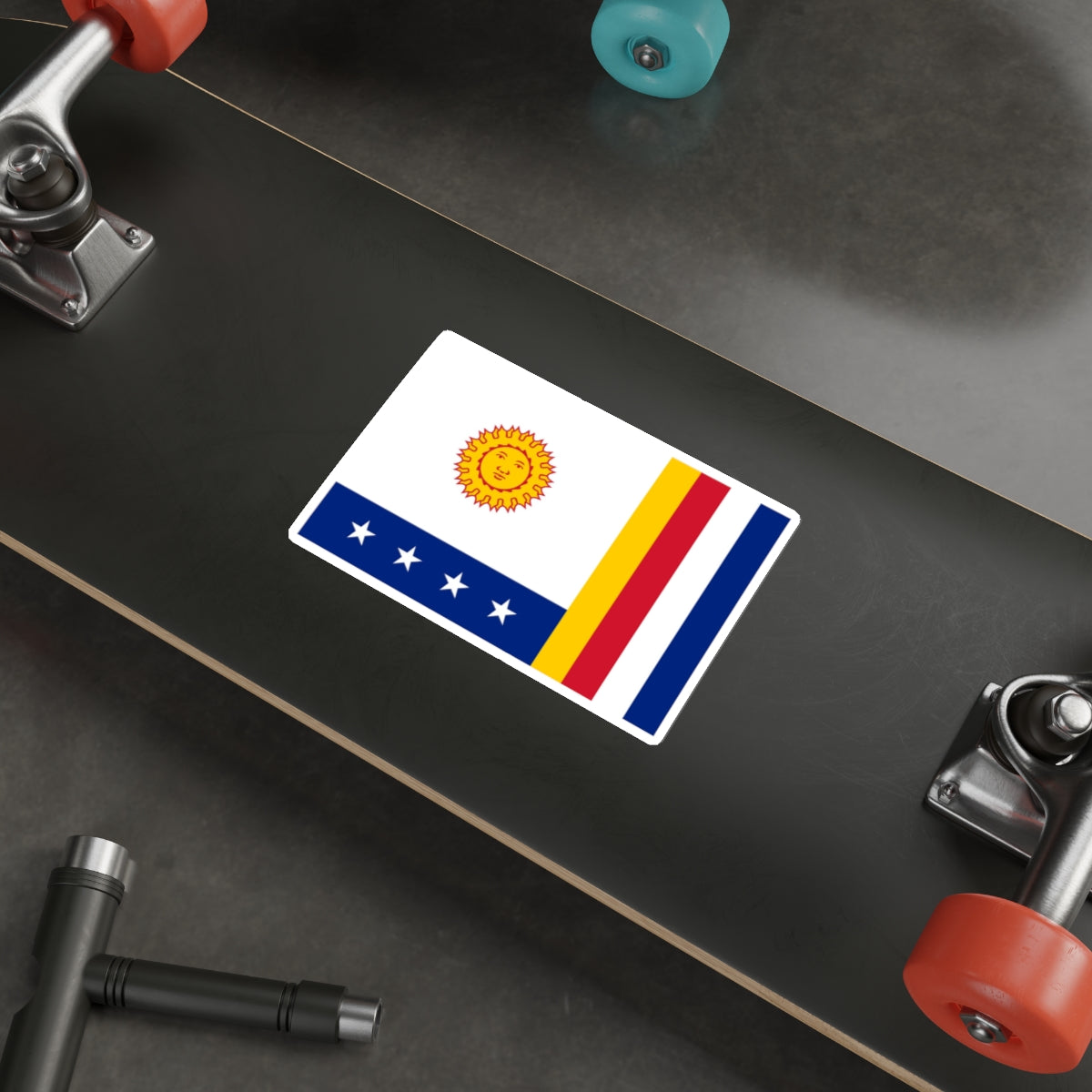 Flag of Vargas Venezuela STICKER Vinyl Die-Cut Decal-The Sticker Space