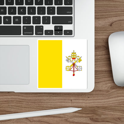 Flag of Vatican City STICKER Vinyl Die-Cut Decal-The Sticker Space