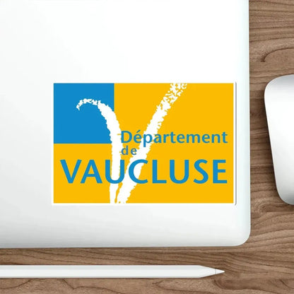 Flag of Vaucluse France STICKER Vinyl Die-Cut Decal - The Sticker Space