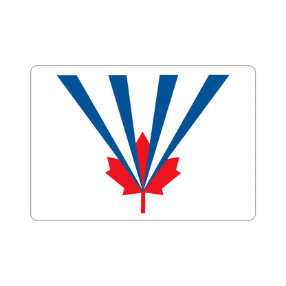 Flag of Vaughan Ontario Canada STICKER Vinyl Die-Cut Decal-5 Inch-The Sticker Space