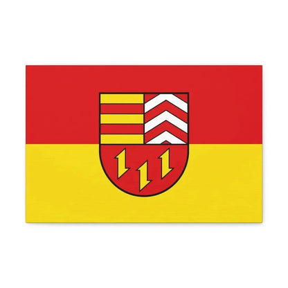 Flag of Vechta Germany - Canvas Wall Art - The Sticker Space