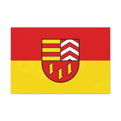 Flag of Vechta Germany - Canvas Wall Art - The Sticker Space