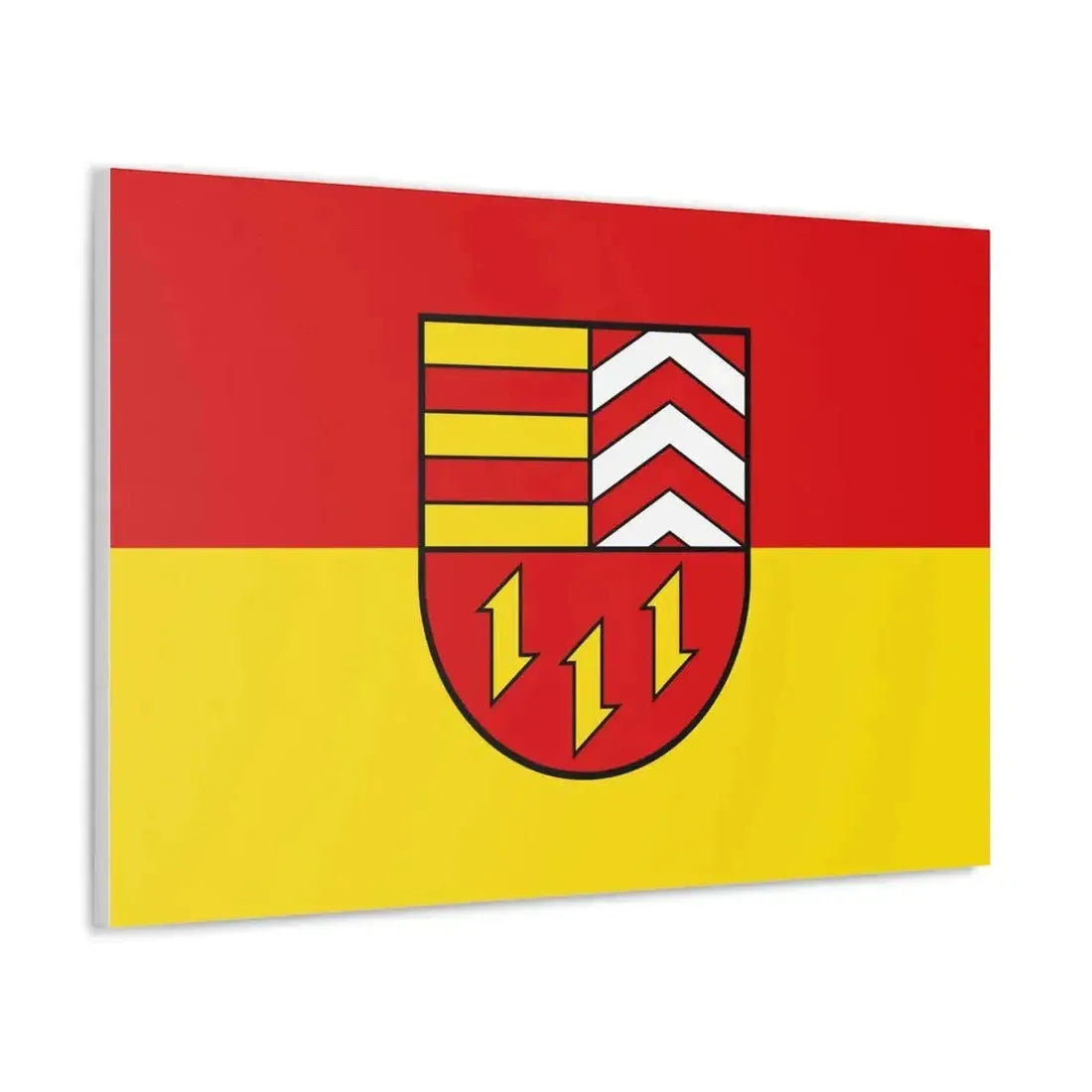Flag of Vechta Germany - Canvas Wall Art - The Sticker Space