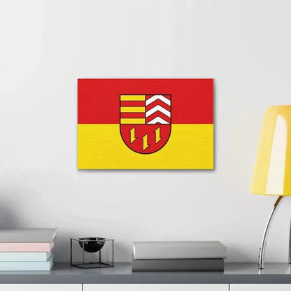 Flag of Vechta Germany - Canvas Wall Art - The Sticker Space