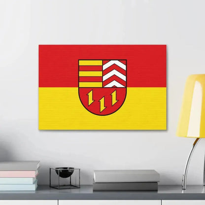Flag of Vechta Germany - Canvas Wall Art - The Sticker Space