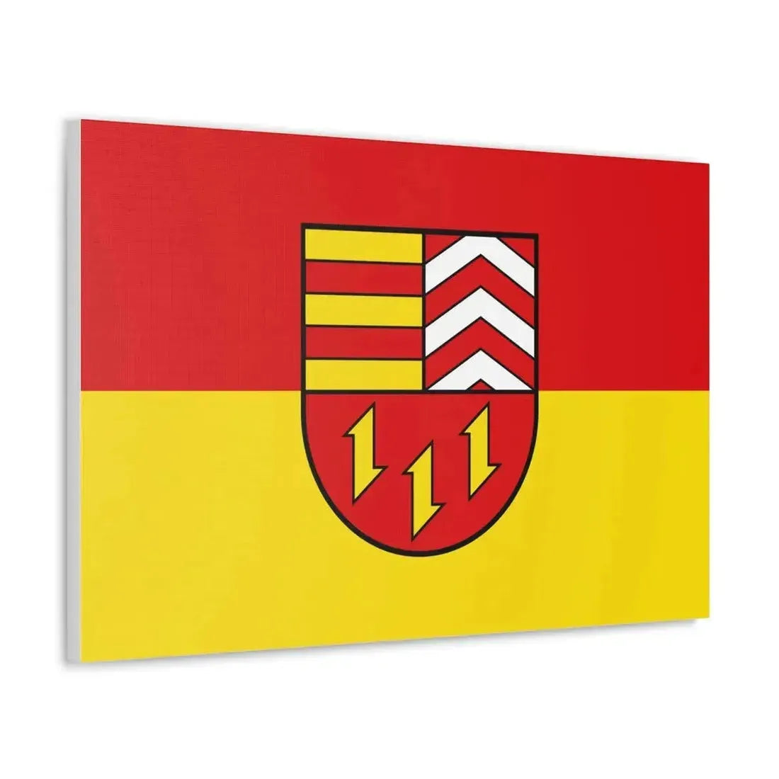 Flag of Vechta Germany - Canvas Wall Art - The Sticker Space
