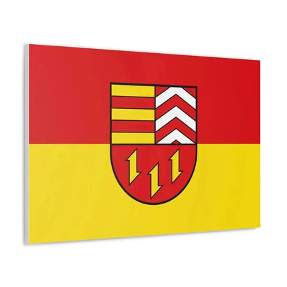 Flag of Vechta Germany - Canvas Wall Art - The Sticker Space