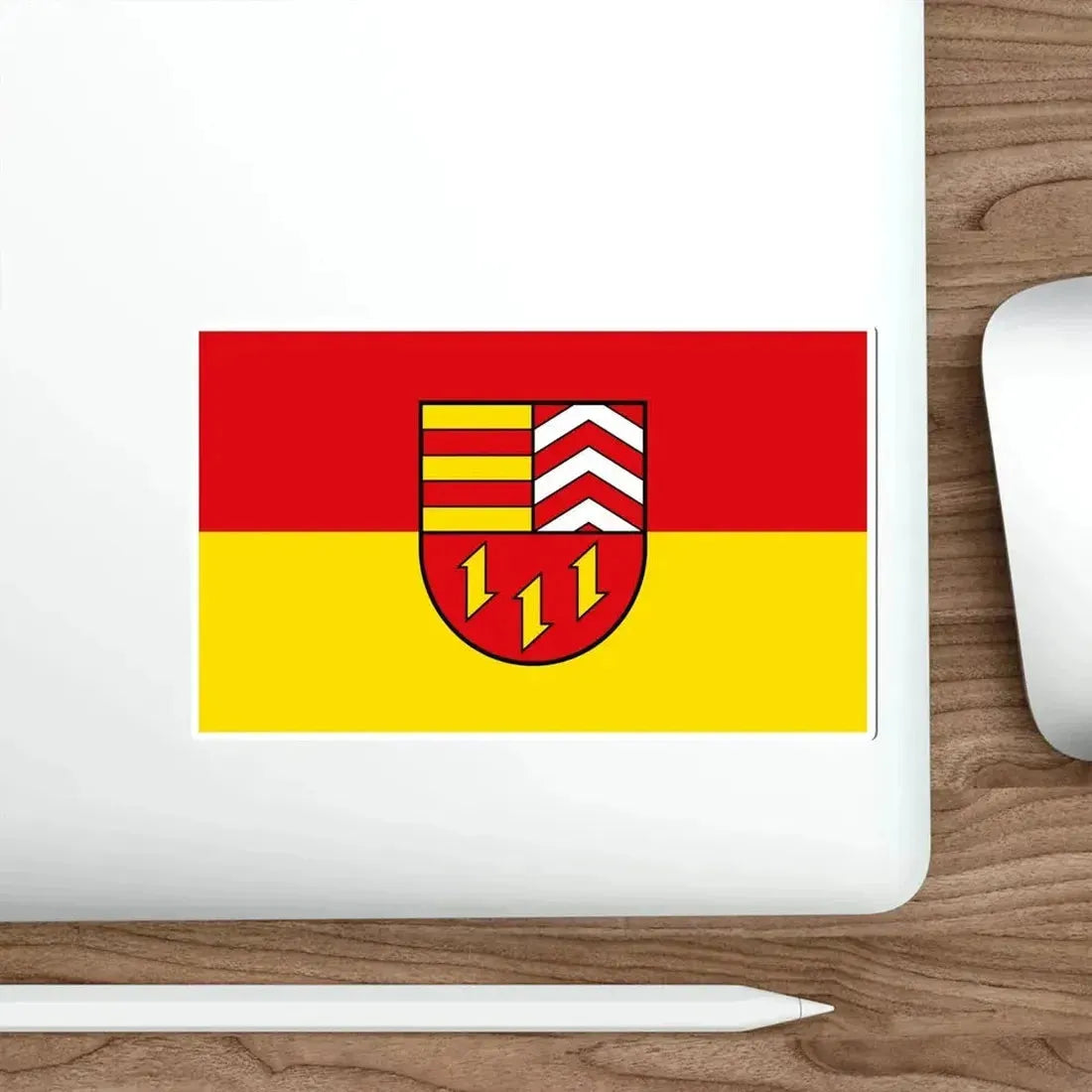 Flag of Vechta Germany STICKER Vinyl Die-Cut Decal - The Sticker Space