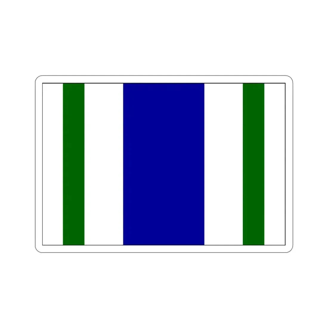 Flag of Vega Alta Puerto Rico STICKER Vinyl Die-Cut Decal 4 Inch - The Sticker Space